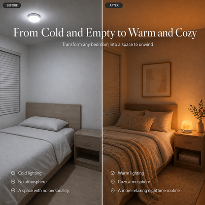 Haluna CalmWave™ — Ambient Night Light & White Noise Machine